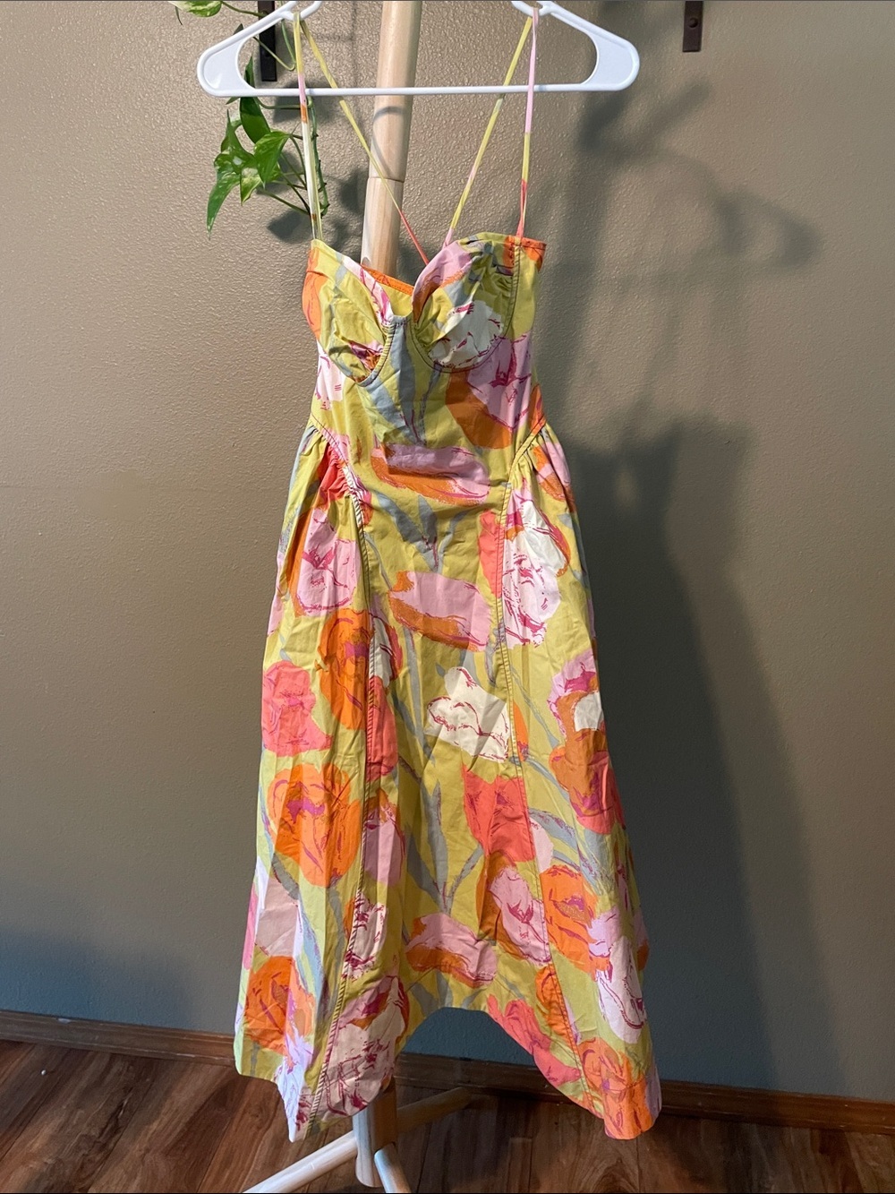 NWT Free People Dafodil Printed Dress - Picture 4 of 10